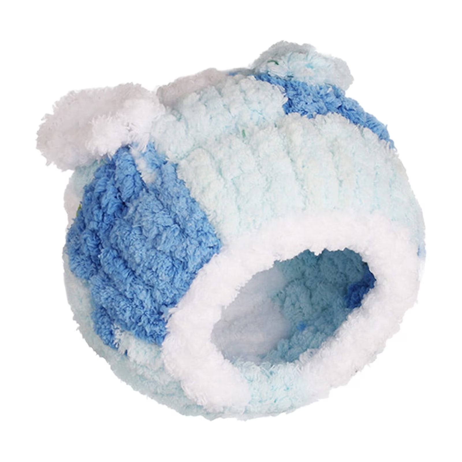 Round Fluffy Hanging Cave Hut As Warm Resting Shelter For Tiny Pet Birds